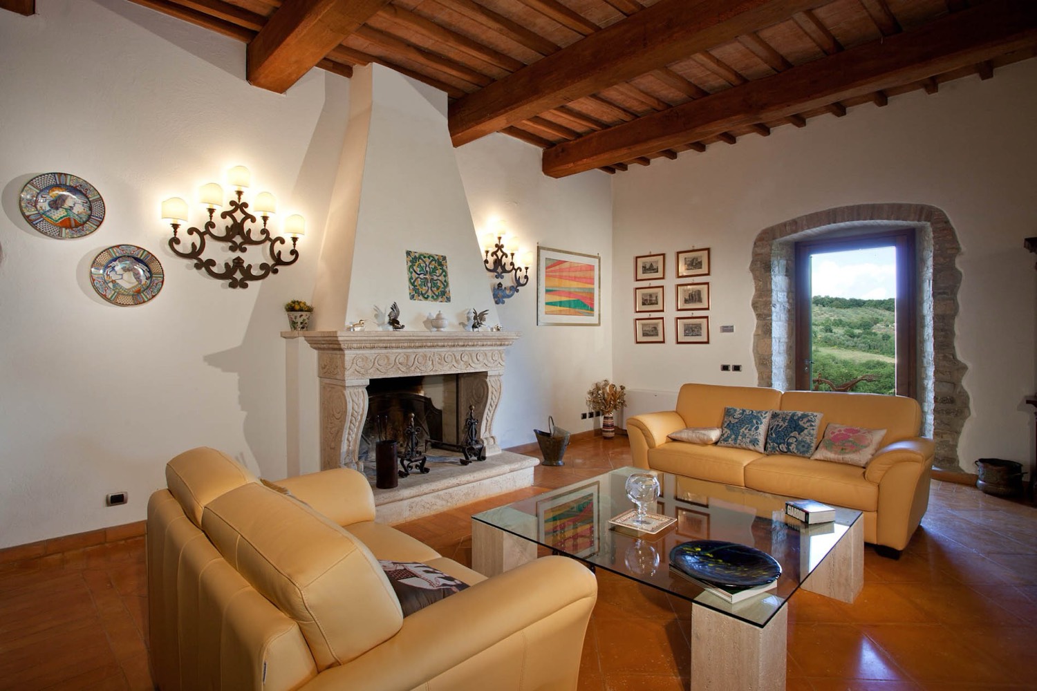 The Greater Villa — Fireplace