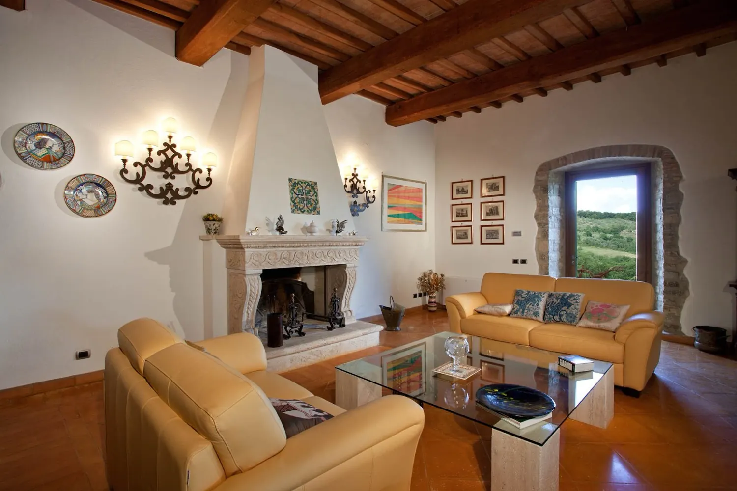 The Greater Villa — Fireplace